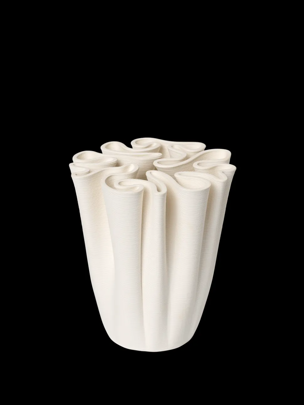 Dedali Vase, Off White