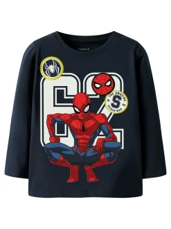 Deep Spider Bluse, Navy Blazer, 116 cm