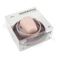 Deer Friends Stick&Stay Spisesæt, Powder