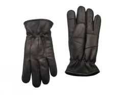 Deer Leather Handsker, Black, 10
