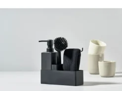 4-Dele Opvaskesæt, Sort