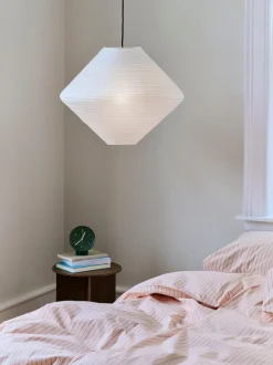 Diamond Medium Lampeskærm, Classic White