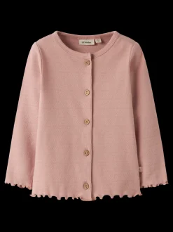 Dimia Slim Cardigan, Misty Rose, 122-128 cm