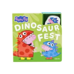 Dinosaurfest - Bog Med Træfigurer