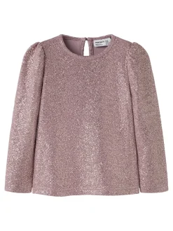 Ditsa Langærmet Top, Keepsake Lilac, 104 cm