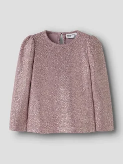 Ditsa Langærmet Top, Keepsake Lilac, 104 cm