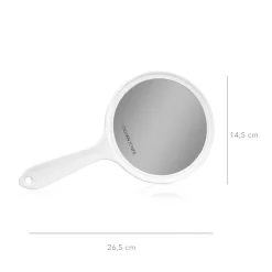 Dobbelt-Sidet Håndspejl, Hvidt