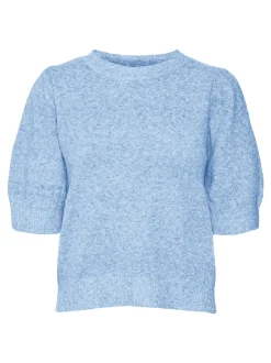 Doffy Kortærmet Striktrøje, Little Boy Blue, M