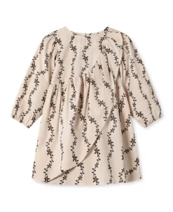 Doldy Kjole, Sandshell AOP, 122 cm