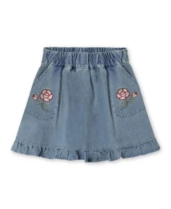 Don Rose Nederdel, Medium Denim Blue, 122 cm