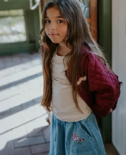 Don Rose Nederdel, Medium Denim Blue, 122 cm