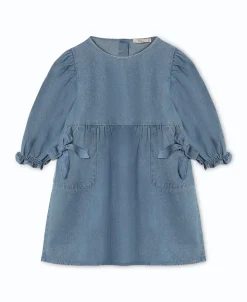Donny Kjole, Medium Denim Blue, 98 cm