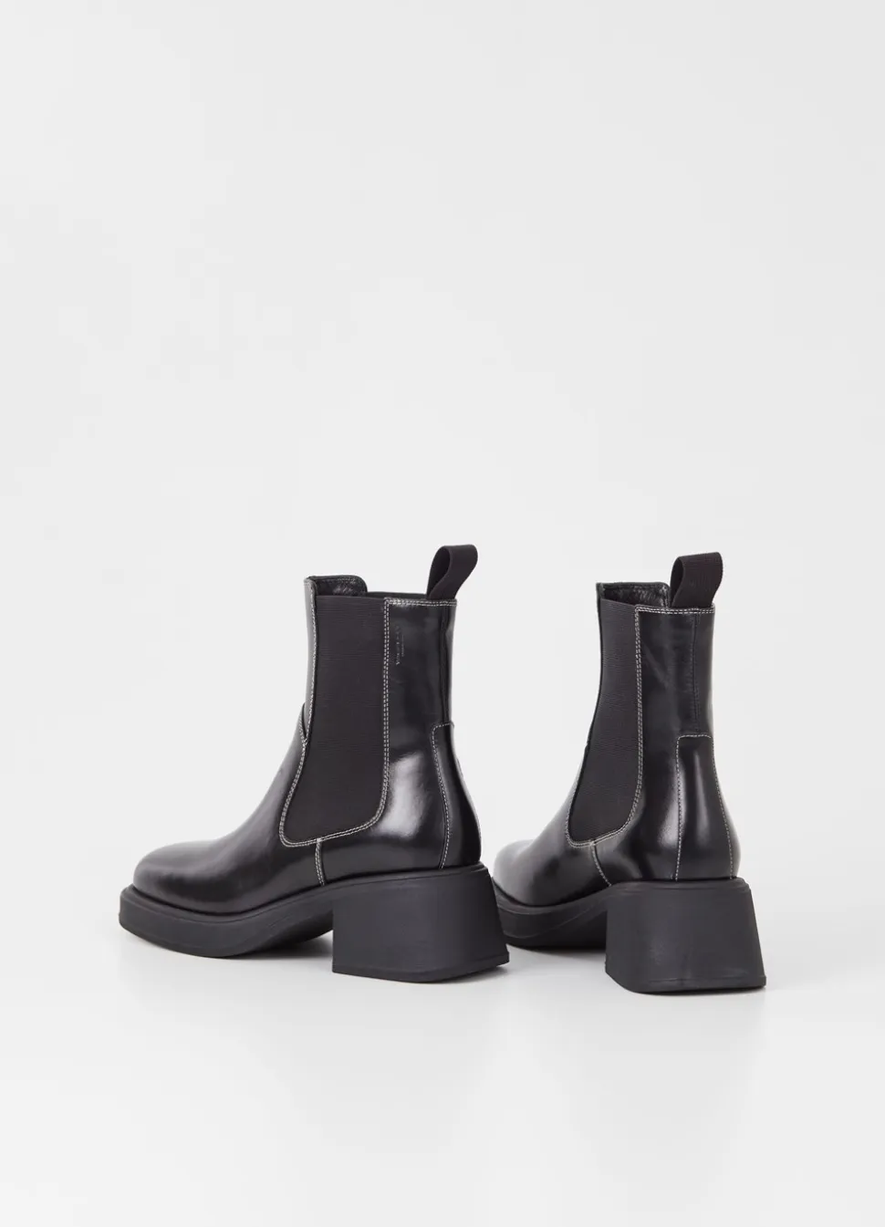 Dorah Støvler, Black/White, 40