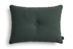 Dot Cushion Steelcut Trio Pude, Green, 45x60 cm