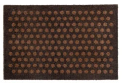 Dot Gulvmåtte, Cognac/Mørkebrun, 40x60 cm