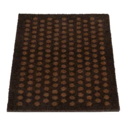 Dot Gulvmåtte, Cognac/Mørkebrun, 40x60 cm