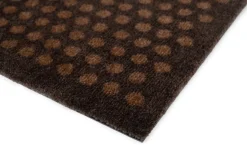 Dot Gulvmåtte, Cognac/Mørkebrun, 40x60 cm