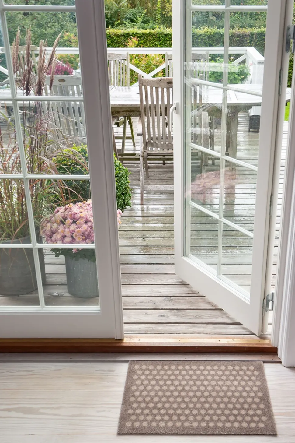 Dot Gulvmåtte, Sand, 40x60 cm