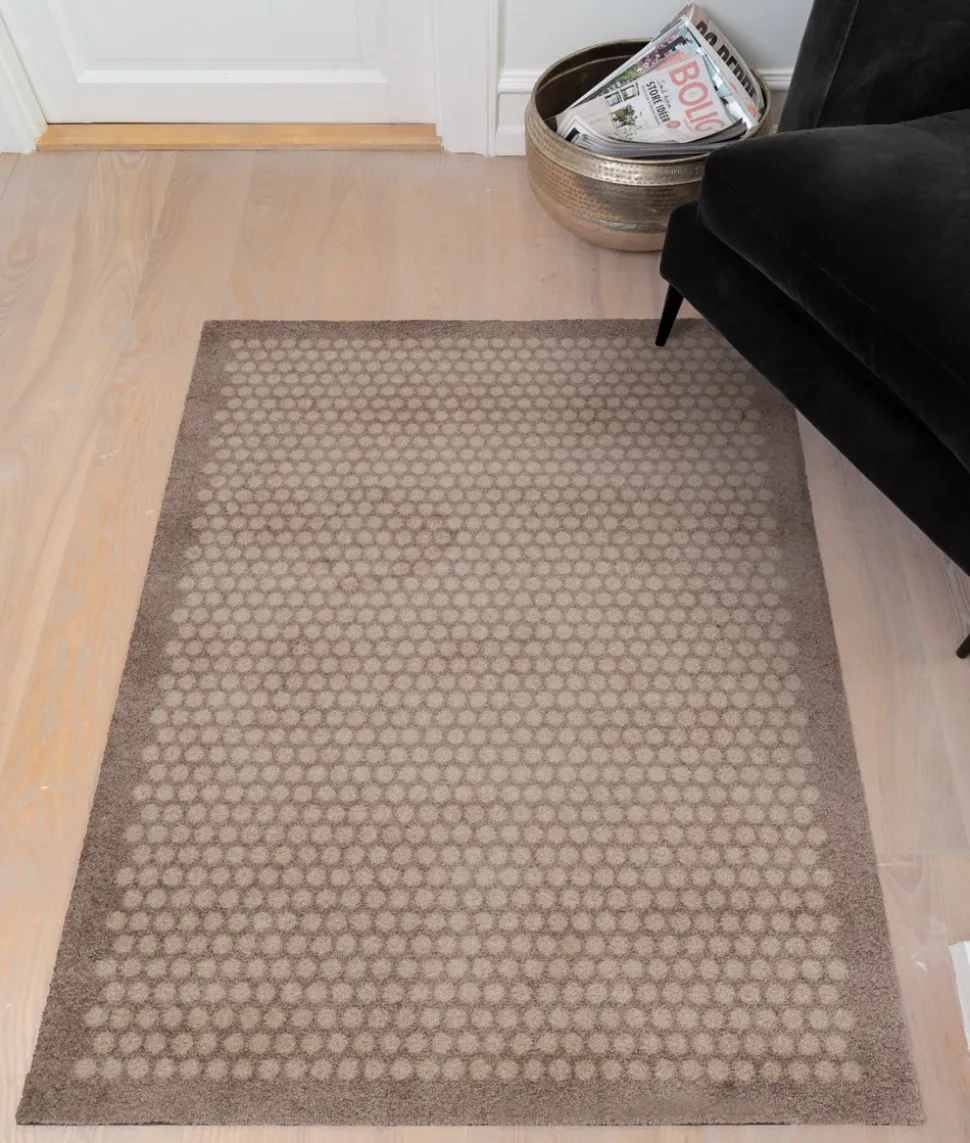 Dot Gulvmåtte, Sand, 90x130 cm
