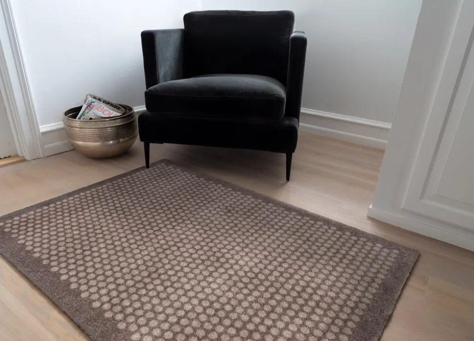 Dot Gulvmåtte, Sand, 90x130 cm