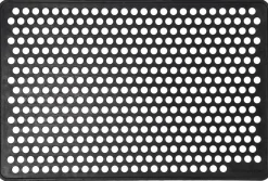 Dot Gummi Dørmåtte, Black, 60x90 cm