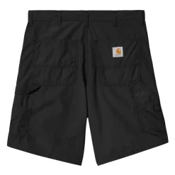 Double Knee Shorts, Black, 33