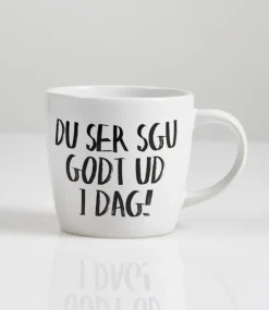 Du Ser Sku Godt Ud I Dag Krus, Hvid, 30 cl