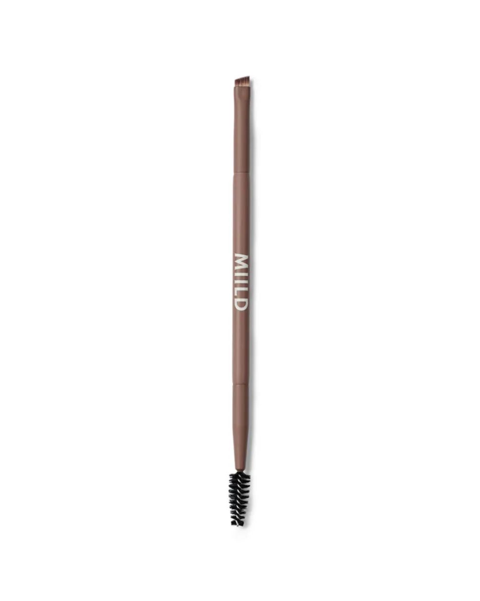 Dual-Ended Eyebrow Brush