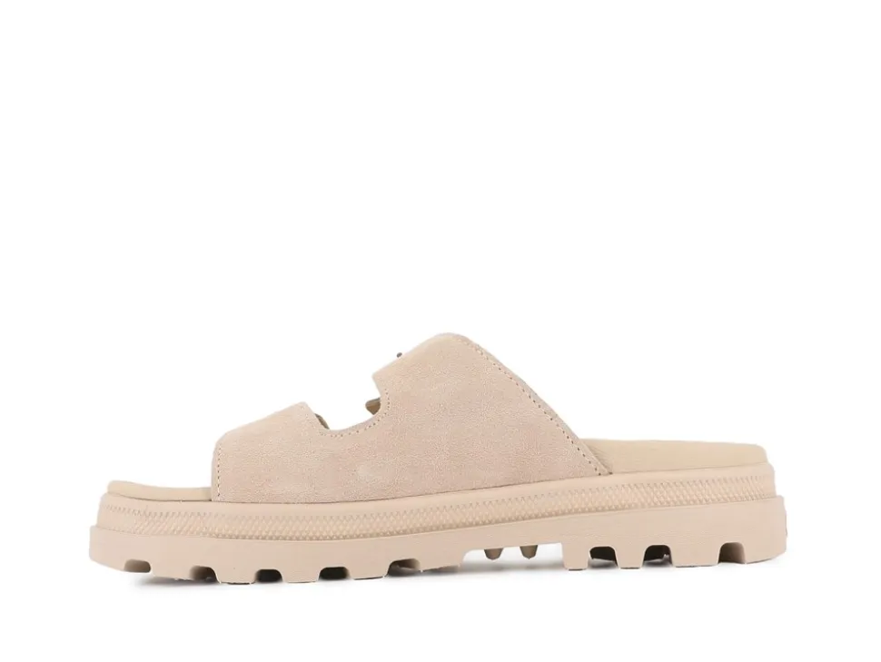 Dunlite Riviera Suede Sandaler, Warm Sand, 40