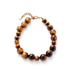 Earth Armbånd, Gold Plated, 16-19 cm