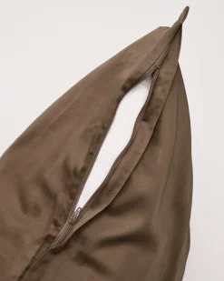 Egyptisk Bomuldspudebetræk, Shittake, 60x63 cm