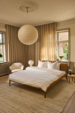 Egyptisk Bomuldssengetøj, White, 140x200 cm