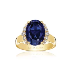 Ellisse Grande Ring, Guld, 60