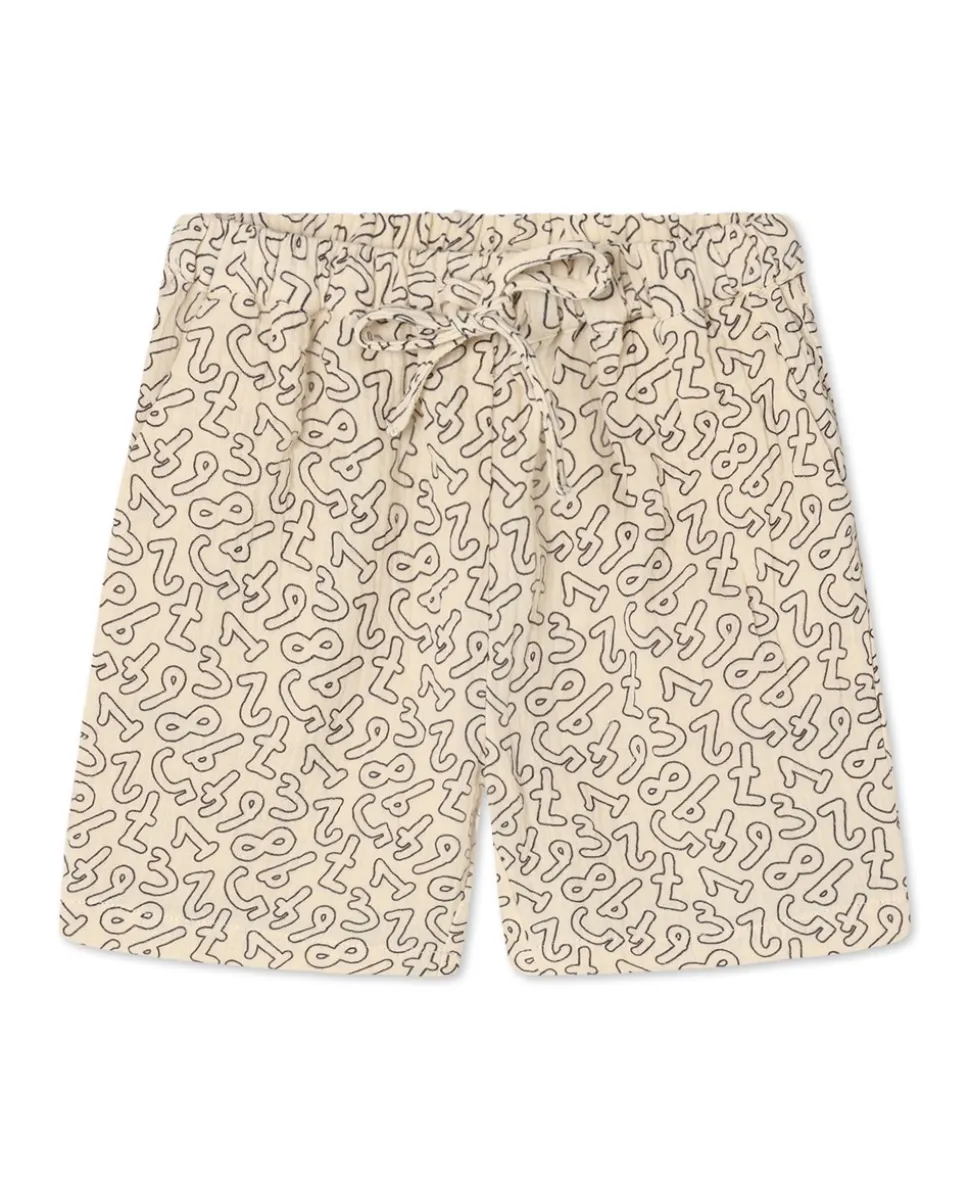 Elmo Shorts, Coffee Bean/Sandshell, 122 cm