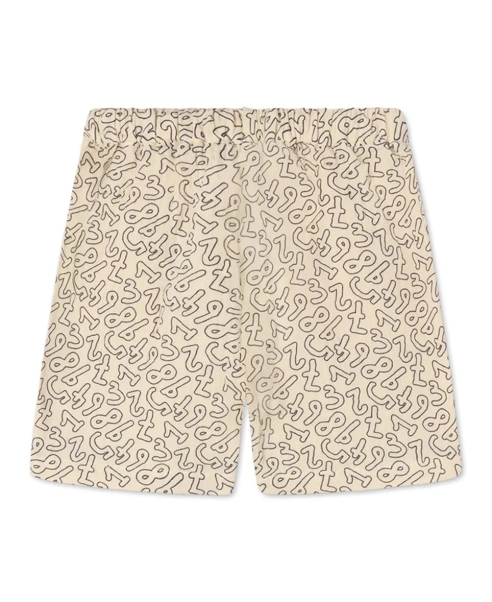 Elmo Shorts, Coffee Bean/Sandshell, 122 cm