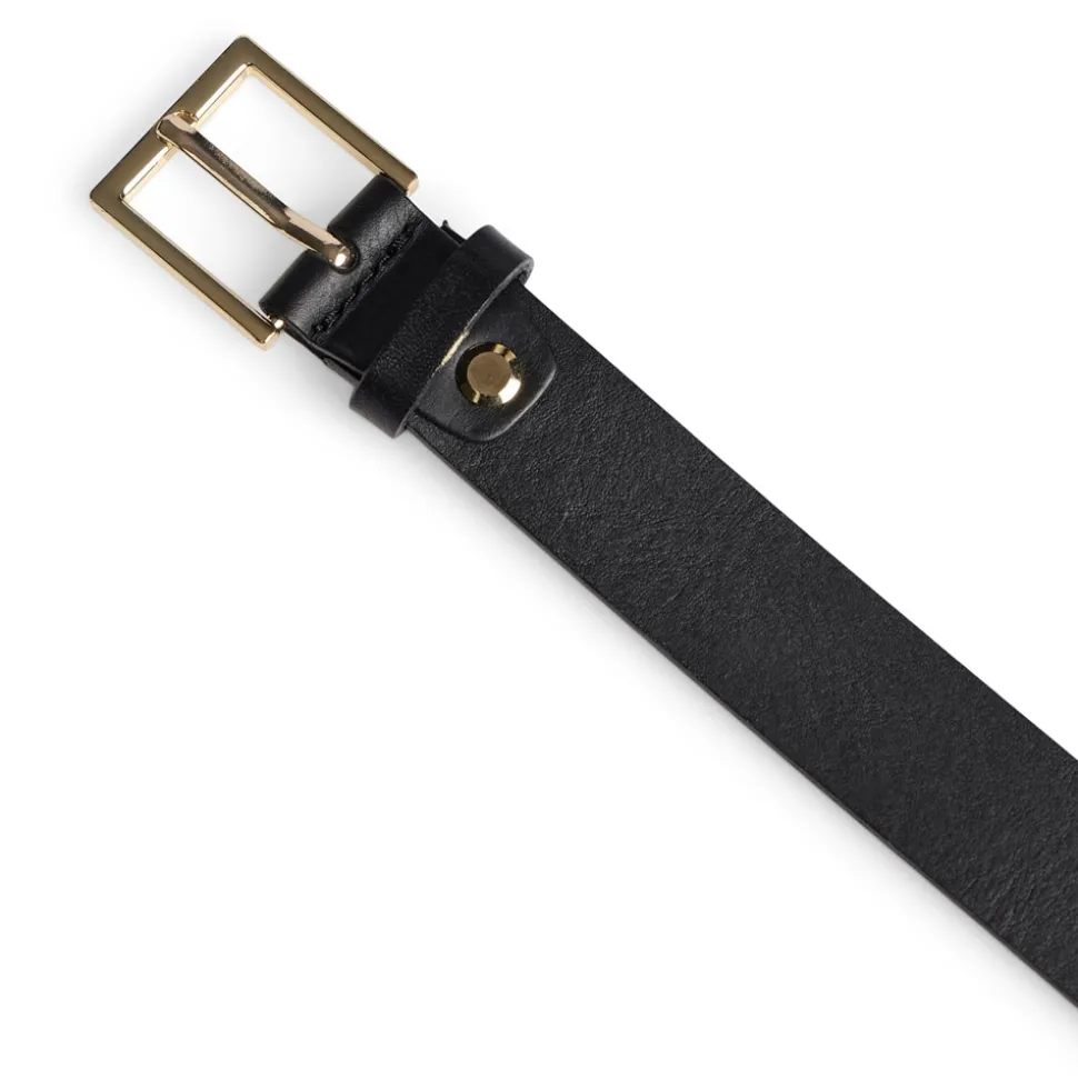 Emira Bælte, Black/Gold, 85 cm