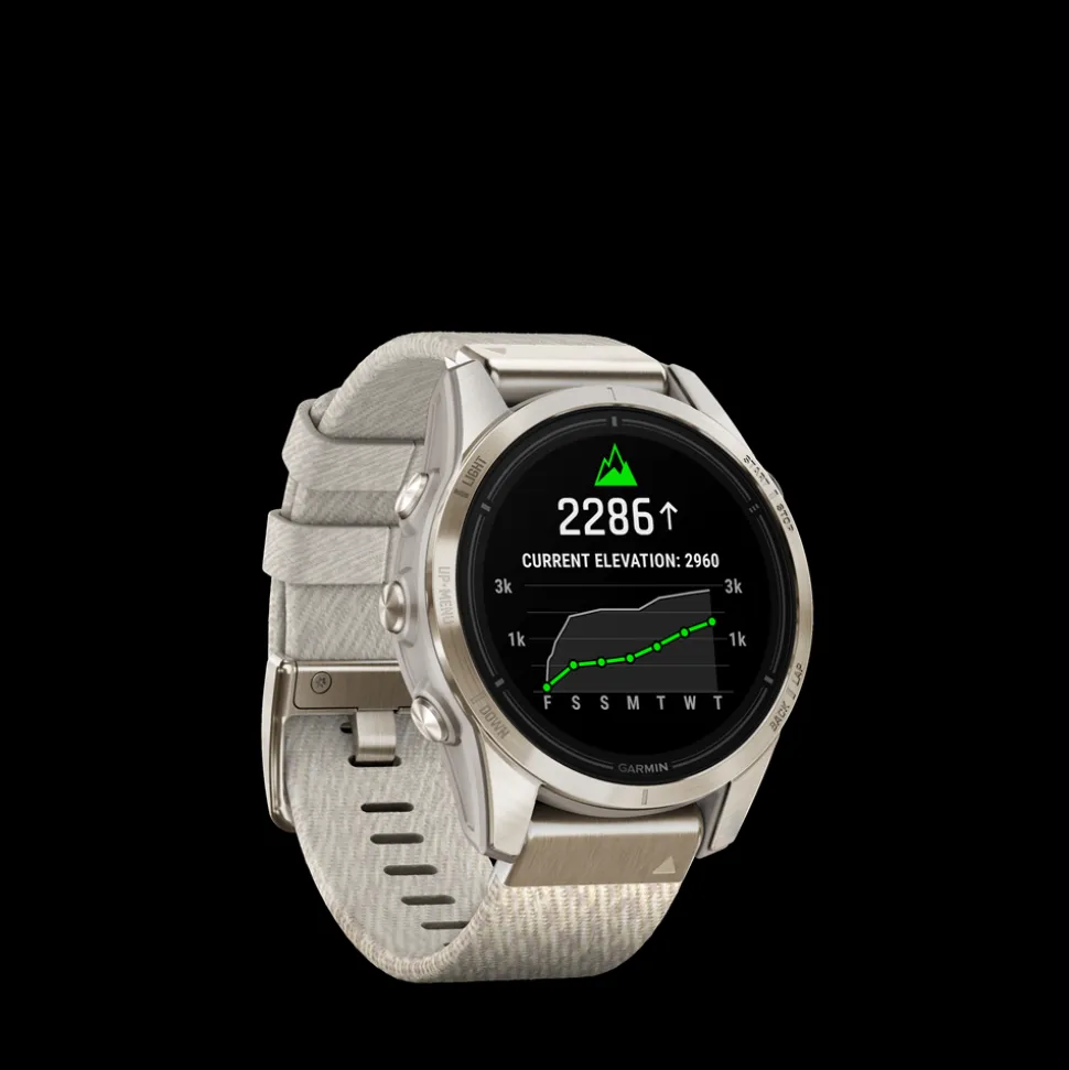 Epix Pro (Gen 2) 010-02802-20 Sapphire Edition Smartwatch, Soft Gold, 42 mm