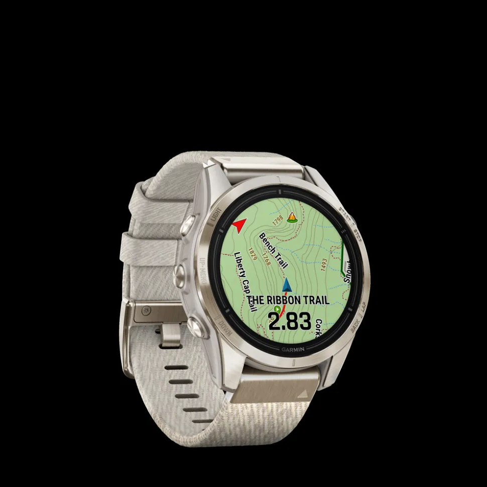 Epix Pro (Gen 2) 010-02802-20 Sapphire Edition Smartwatch, Soft Gold, 42 mm