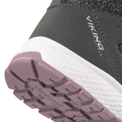 Equip Glitter Warm WP 2V Støvler, Charcoal, 32