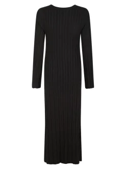 Eris Strikkjole, Black, 40