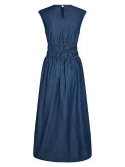 Esmy Denim Kjole, Blue, 38
