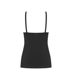 Ever Ease Spaghetti Top, Black, L