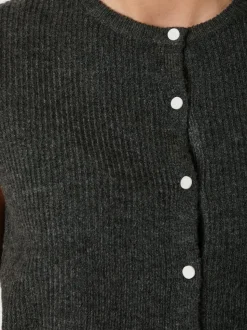 Everest Knit Vest, Antracit, 34