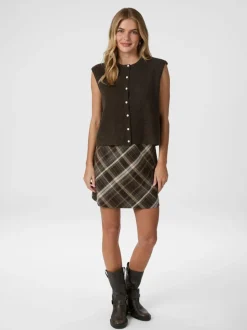 Everest Knit Vest, Brown, 34