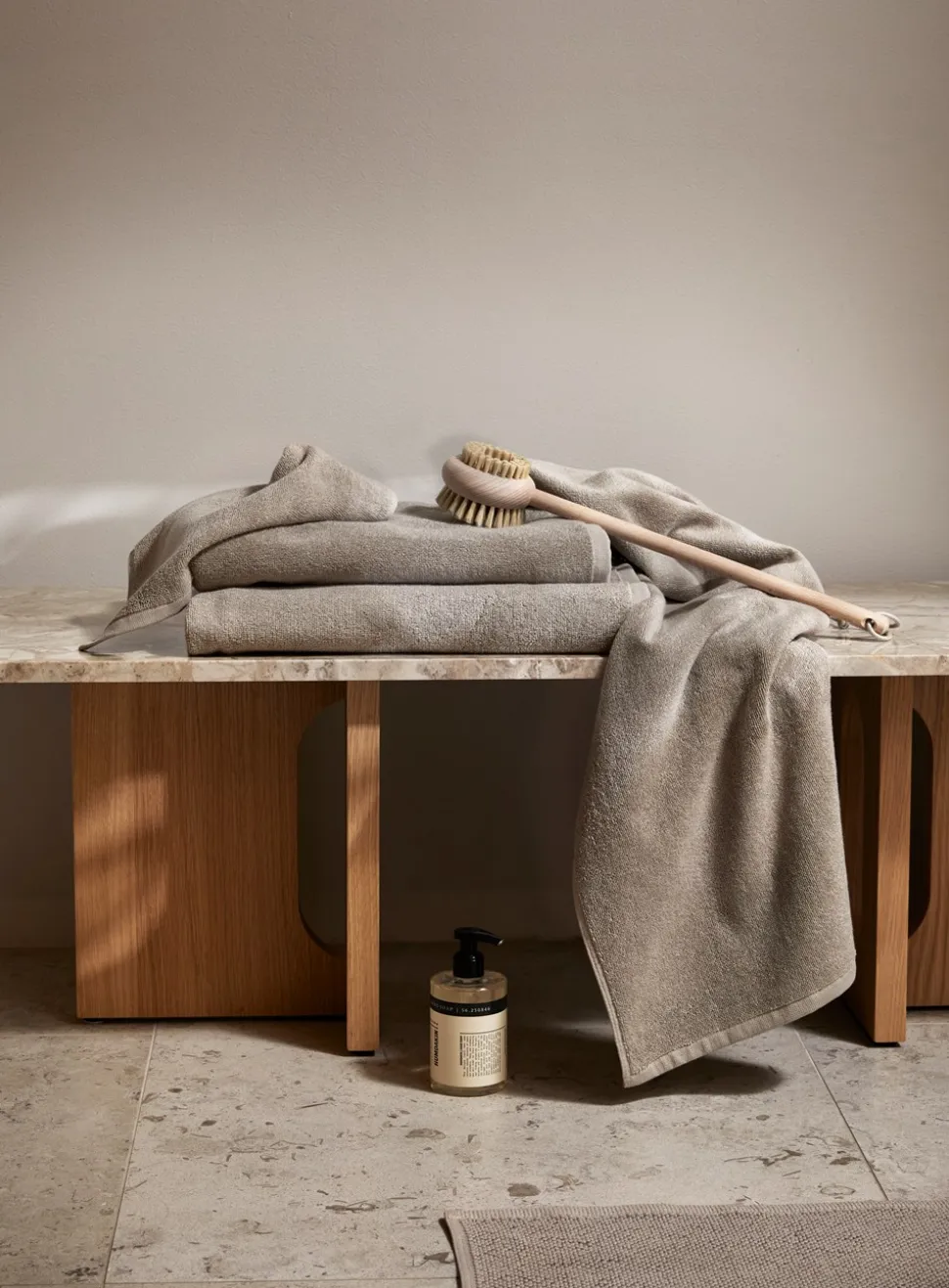 Everyday Bademåtte, Beige, 50x80 cm