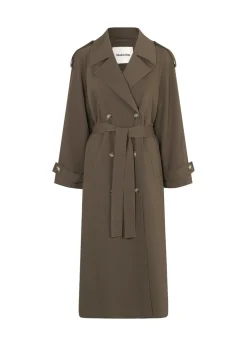 EvieMD Trenchcoat, Espresso, XS