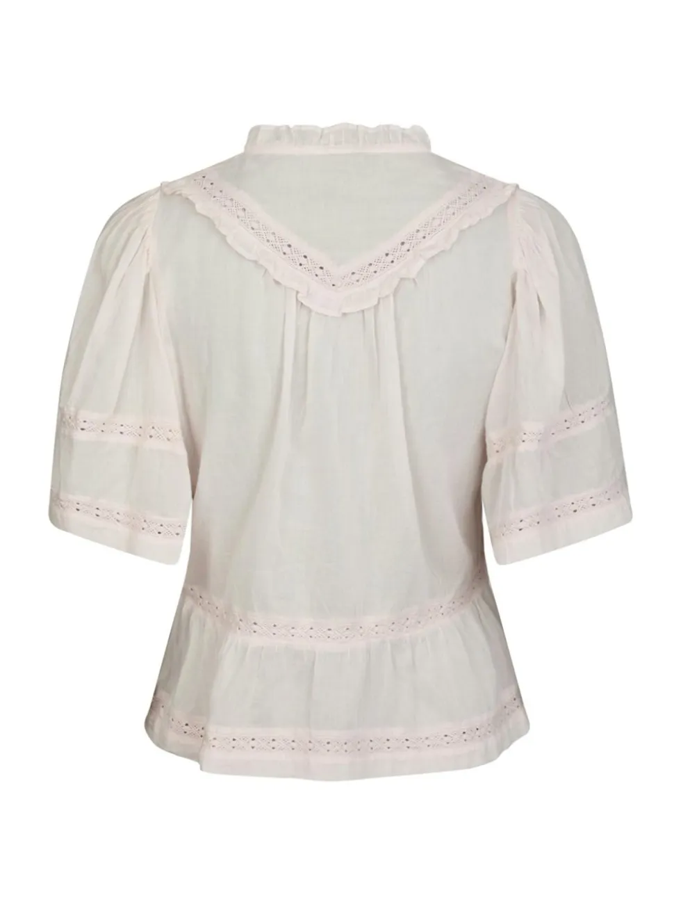Evienne S Voile Top, Light Pink, 36