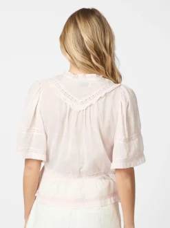 Evienne S Voile Top, Light Pink, 36