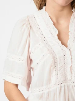 Evienne S Voile Top, Light Pink, 36