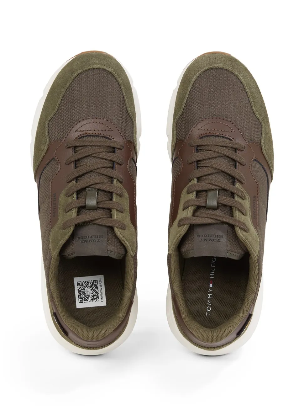 Faston Cordura Mix Sneakers, Army Green, 44